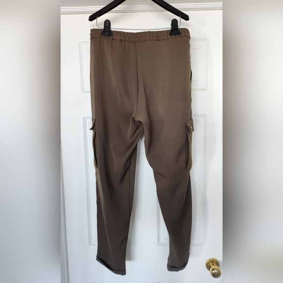 H&M Green Cargo pant - Size 8 - Picture 2 of 11